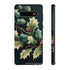 Dark Green Festive Holly in Watercolor - Impact Resistant Phone Case Samsung Galaxy S10 Plus Glossy